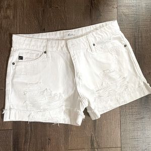 White Denim shorts size S